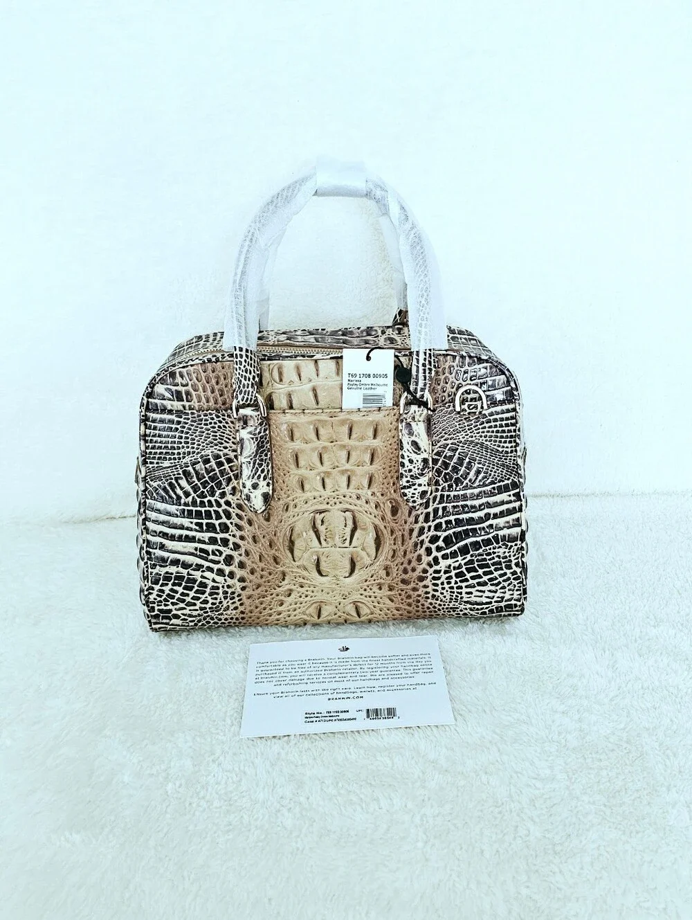 NWT Brahmin PASTRY OMBRE Marissa w/Cordelia Wallet